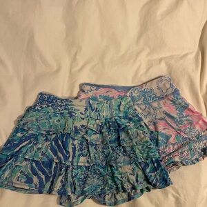 Floral Ruffle Women Shorts